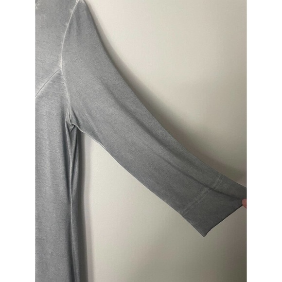 Soft Surroundings Tunic Top Artsy Womens Draped 3/4 Sleeve Soft Knit Shirt Med - Picture 4 of 8